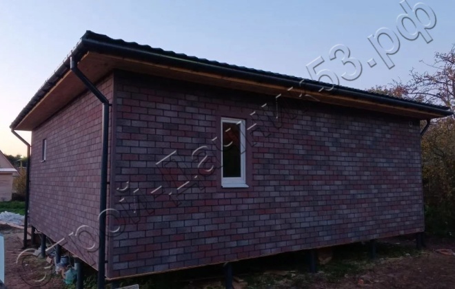 4 каркасный дом д–7, 9.5x8 м, 71.5 м², московская область, чеховский район, снт патриот (5)